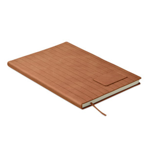 TINTRAY DIN A5 Smokey Notizbuch PU, braun