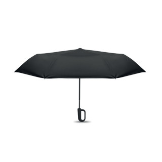 UMKRAB Windproof Regenschirm 21", schwarz
