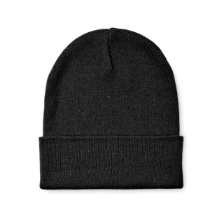 BEANIX Beanie mit Bündchen, schwarz