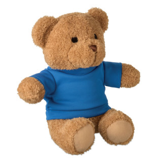 JACKIE Teddybär mit T-Shirt 23cm, blau