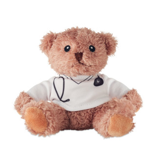 DOC Teddybär Arzt, weiß