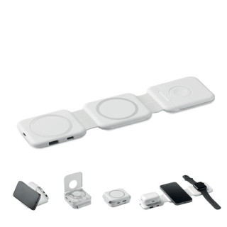 ROIS 3fach Ladestation, weiß