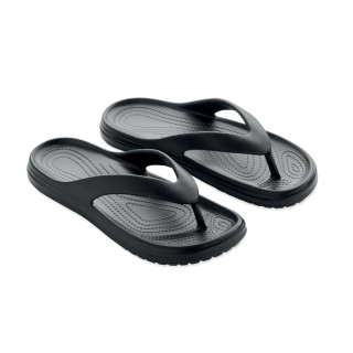 EVASLIP Zehensandalen, 36/37, schwarz