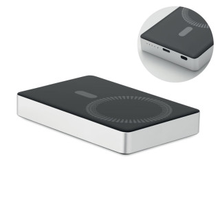 POWERMAG Powerbank 10000 mAh, silber