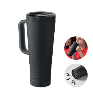 HOWLER CUP Doppelwandiger Becher 700ml, schwarz
