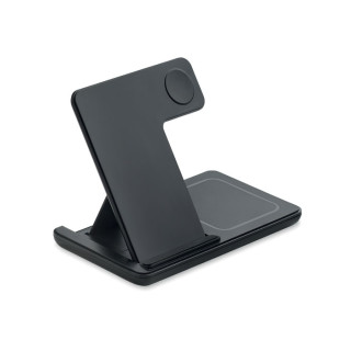 DOCK3 Faltbares 3in1 Ladegerät 15W, schwarz
