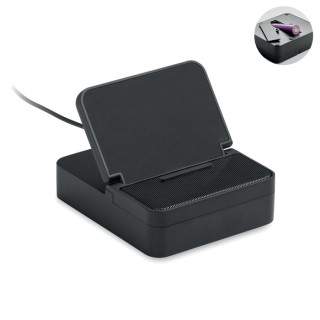 CHARGEBEAT Ladestation mit Lautsprecher, schwarz