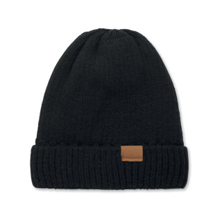 PUNTOS Beanie mit Bündchen, schwarz
