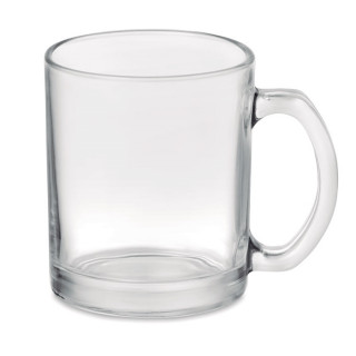 SUBLIMGLOSS Kaffeebecher aus Glas 300 ml, transparent
