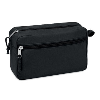 NAIMA COSMETIC Hanf Kosmetiktasche 200g/m², schwarz