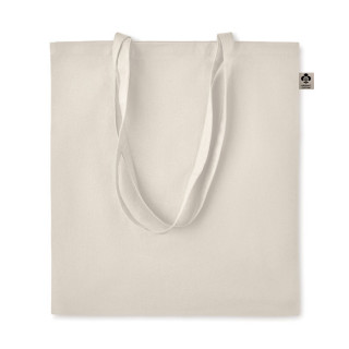ZIMDE Organic-Cotton Einkaufstasche, beige