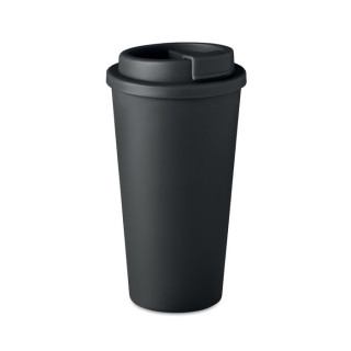 TUESDAY Doppelwandiger Becher 450ml, schwarz