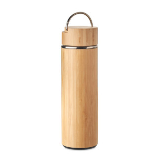 TAMPERE Isolierflasche 400ml, holz
