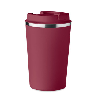 BRACE Doppelwandiger Becher 350ml, bordeaux
