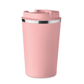 BRACE Doppelwandiger Becher 350ml, babyrosa
