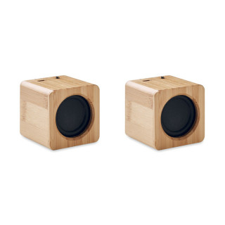 AUDIO SET 5.0 Wireless Lautsprecher-Set, holz