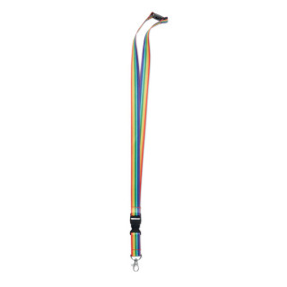 BOWYARD Regenbogen Lanyard RPET, bunt