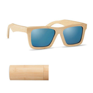 WANAKA Sonnenbrille mit Köcher, holz