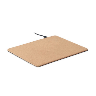 WIRELESS MATTY Mousepad mit Ladestation 15W, beige