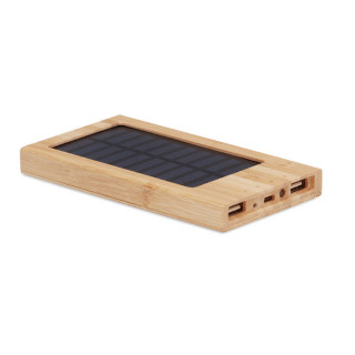 ARENA SOLAR Solar-Powerbank 4000 mAh, holz