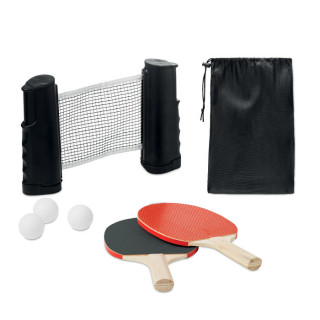 PING PONG Tischtennis-Set, schwarz