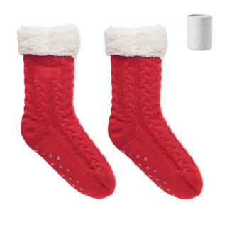 CANICHIE L Anti-Rutsch-Socken Gr. L, rot