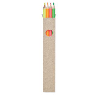 BOWY 4 Textmarker-Buntstifte, bunt