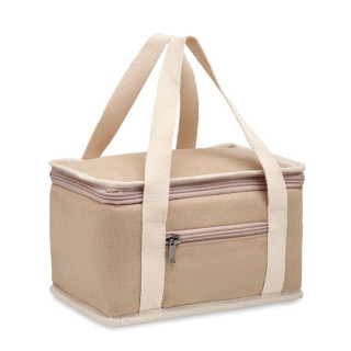 KECIL Kühltasche Canvas für Dosen, beige