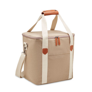 KECIL LARGE Große Kühltasche Canvas, beige