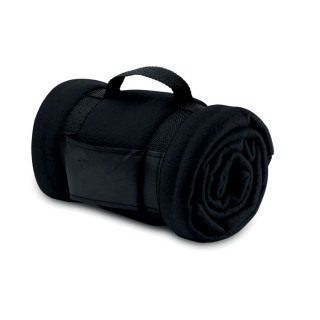STAVENGER Fleece-Decke, schwarz