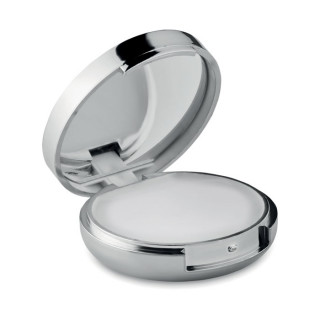 DUO MIRROR Lippenbalsam mit Spiegel, silber glänzend