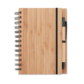 BAMBLOC DIN A5 Notizbuch, holz