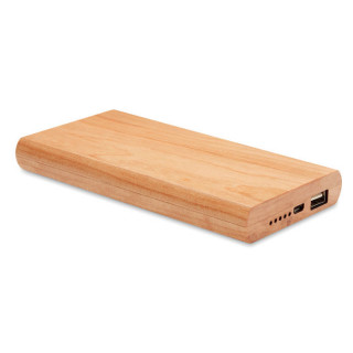 ARENAPOWER Powerbank 4000 mAh Bambus, holz