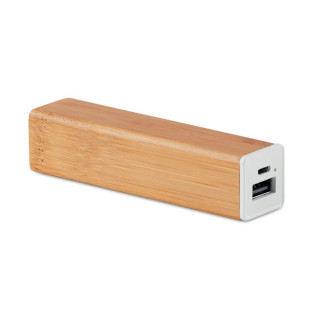 POWERBAM Powerbank 2200 mAh Bambus, holz