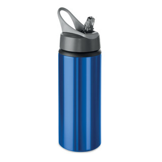 ATLANTA Aluminium Trinkflasche 600ml, blau