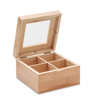 CAMPO TEA Teebox aus Bambus, holz