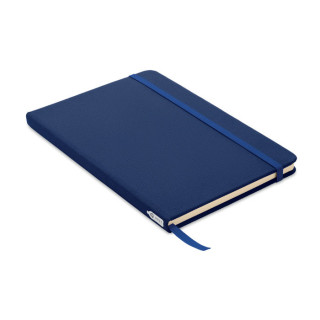 NOTE RPET DIN A5 Notizbuch 600D RPET, blau