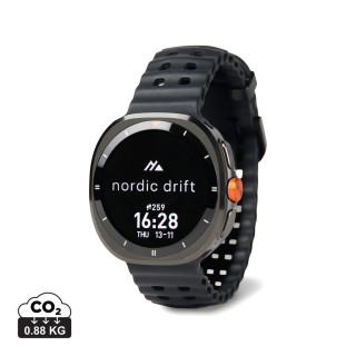 Nordic Drift Titan High Performance Watch, schwarz