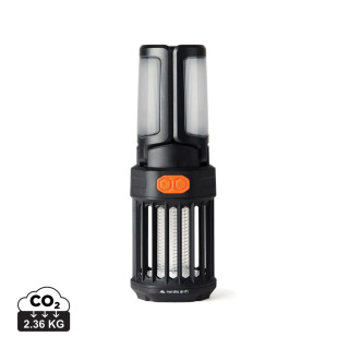 Nordic Drift Titan tragbare Campinglampe mit Mückenschutz, schwarz