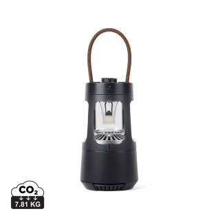 Nordic Drift Everest IPX4 Campingleuchte mit 10W-Lautspeaker, schwarz