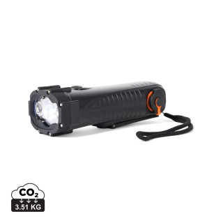Nordic Drift Everest multifunktionale IPX8 Taschenlampe, schwarz