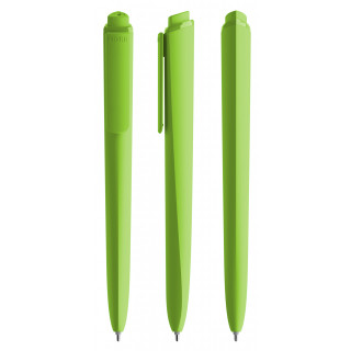 Pigra P02 Soft Touch Push Kugelschreiber, grün