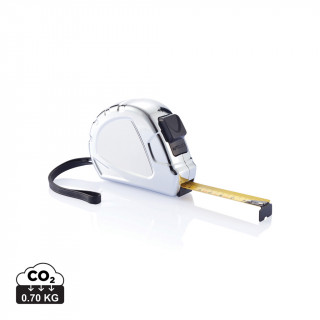 3m/16mm Auto-Stopp Maßband Ergonomic, silber, schwarz