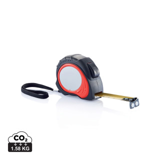 5m/19mm Maßband Tool Pro, rot, schwarz