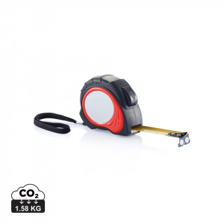 5m/19mm Maßband Tool Pro, rot, schwarz