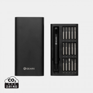 Gear X 31-in-1 Präzisions-Schraubendreher-Satz, schwarz