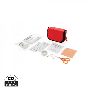 Erste Hilfe Set in Tasche, rot