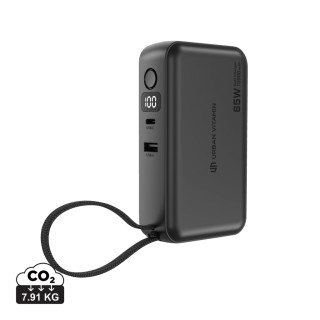 Urban Vitamin Eureka RCS recyceltes 65W-Hybrid-Ladegerät, schwarz