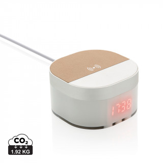 Aria 5W Wirless Charging Uhr, weiß