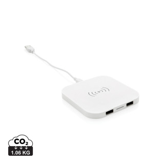 Wireless-5W-Charging-Pad, weiß